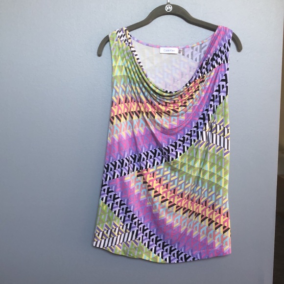 Colorful soft stretchy top - Picture 3 of 5